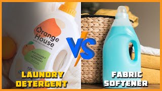 Laundry Detergent vs Fabric Softener [upl. by Easlehc]