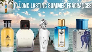 10 LONG LASTING Perfect Summer Fragrances [upl. by Atsed]