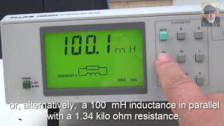 the RLC Meter measuring inductance and capacitance [upl. by Ojeitak]