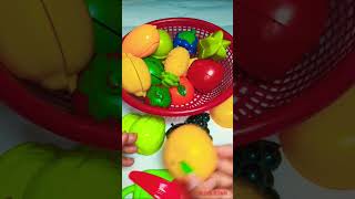 Fruit asmr game santiyag video short pinkkitchenset kitchenwareset miniaturecookware satisfying [upl. by Adaj]