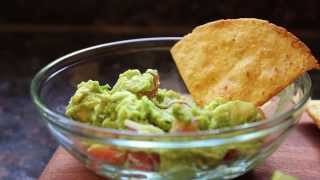 Guacamole with OvenBaked Tortilla Chips [upl. by Einoj341]