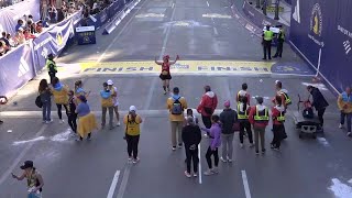 2024 Boston Marathon Find Your Finish 530 pm  6 pm [upl. by Vatsug]