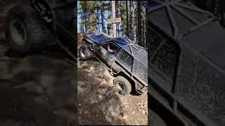 Drive shaft rock close calls 4runneroffroad offroad 4runner [upl. by Ives552]