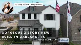 Looking for a home this holiday  518000  Garland TX  4 Beds  25 Baths  Model Home Tour [upl. by Haze]