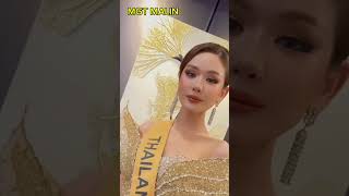 Miss Grand Thailand Malin so beautiful in Grand Voice MGI 2024 [upl. by Danielson]