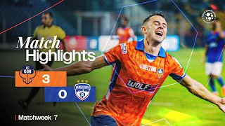 Match Highlights  FC Goa 30 Bengaluru FC  MW 7  ISL 202425 [upl. by Einneg]