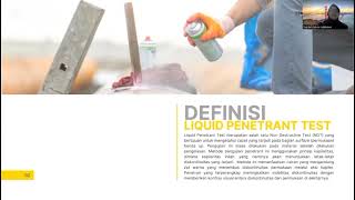 Liquid Penetrant Test Kel4 Latifa laut2022 11 Nov [upl. by Robena]