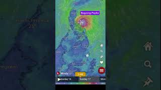 bagyong Pepito posebling maging super typhoon [upl. by Azzil855]