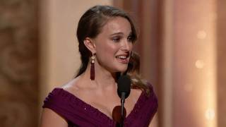 Natalie Portman winning Best Actress  83rd Oscars 2011 [upl. by Seena]