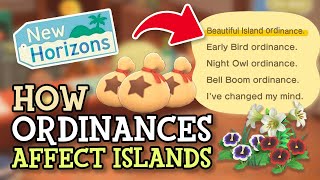 Animal Crossing New Horizons HOW ISLAND ORDINANCES WORK ACNH Direct Details 20 Update [upl. by Om]