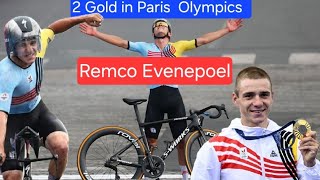 Remco Evenepoel Makes Olympic History in Paris [upl. by Geno247]