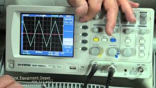 Instek GDS1052U 50 MHz Digital Storage Oscilloscope [upl. by Ellimak]