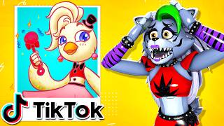 What Are The FUNNIEST FREDDY and FUNTIME FREDDY Show TikToks with Roxanne Wolf and Gregory [upl. by Enytsuj645]