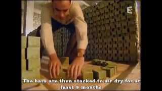 Ancient Olive Soap Made by Syrian Artisans in Tunisia [upl. by Ahsoj]