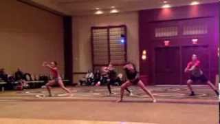 Taylor Simrin Kalani and Zack  Jazz class at One Rhythm Dance Convention [upl. by Sisson]