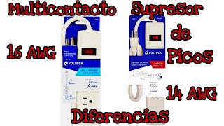 Multicontacto vs supresor de picos ¿cuales son sus diferencias [upl. by Ellednek552]