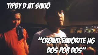 SinioTipsy D vs AelekzFangs  Reaction Video  Tito Shernan INGAY NG CROWD [upl. by Idnahc]