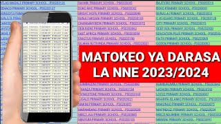 NECTA RESULTS Jinsi ya kupata Matokeo ya Darasa la NNE 20232024 [upl. by Melloney]