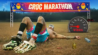 ULTRA MARATHON IN CROCS [upl. by Ahsinert]