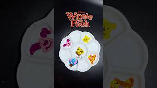 Mixing color with Winnie the Pooh satisfying asmr color art relaxing winnie winnethepooh [upl. by Tootsie]