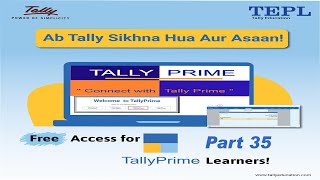 35 BAD DEBTS ENTRY USING JOURNAL VOUCHER IN TALLY PRIME [upl. by Imogen]