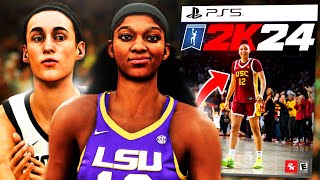 What If NCAA Womens College Hoops CREATED A VIDEO GAME [upl. by Alano]