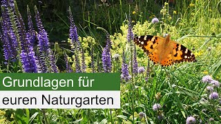 Die 5 wichtigsten Grundregeln für den Naturgarten [upl. by Maya]