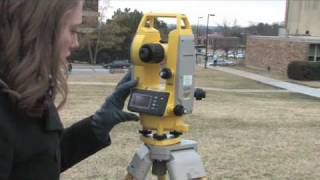 How to Use a Digital Theodolite  Part 1 of 2 [upl. by Cirdec]