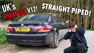 This £5000 STRAIGHT PIPED V12 Limo Sounds Like a LAMBORGHINI [upl. by Gentes]