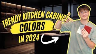 🏠Top 6 Colors For Your Kitchen Cabinet 2024 🏠 [upl. by Solotsopa]