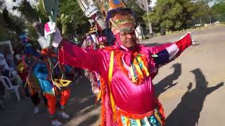 LLEGADA LOS GULOYAS DE SAN PEDRO MACORIS A LA ALDEA CULTURAL LA ROMANA [upl. by Ainek651]