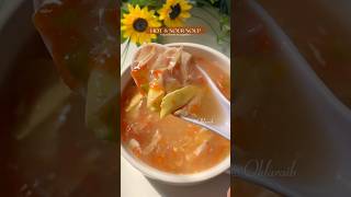 Hot and Sour Soup 🥣 soup shorts [upl. by Innavoeg]