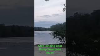 Suwannee River Clay Landing Boat Ramp Chiefland Fl Its So Peaceful Here [upl. by Quentin]