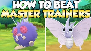 How To Beat Venonat amp Venomoth Master Trainers Guide  Pokemon Lets Go [upl. by Crelin458]