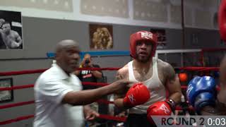 The Gallant Boxing series 1 Carlos Sanchez Red VS Donovan Braithwaite Blue KWBL Title Bout 170 [upl. by Noynek]