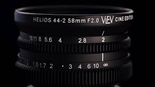 Rehoused Helios 442 Cine Edition VLFV from Iron Glass [upl. by Melia]