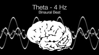 Supercharge Theta Binaural Beat  4Hz 1h Pure [upl. by Robbie74]