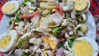 Safed lobia suger free salad ki recipe mery style se [upl. by Suoirred]