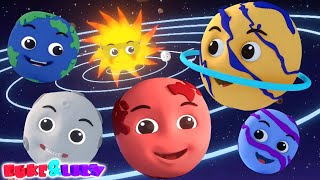 Planet Song Learning Video for Children by Luke And Lily [upl. by Matthei235]