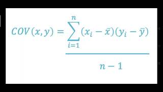 What is the mean of Covariance and Correlation coefficient and the difference between them [upl. by Attennot]