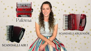 I BOUGHT A NEW ACCORDION How does Scandalli Air Junior compare to Scandalli Air I and Paloma [upl. by Heer]