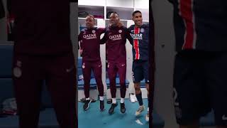 🍾 quotOn est chez nousquot  😅 Les joueurs du PSG chambrent lOM dans les vestiaires du Vélodrome [upl. by Lehcnom]