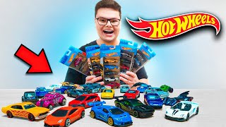 COMPREI TODA A COLEÇÃO NOVA DA HOT WHEELS 25 CARRINHOS [upl. by Nosduh]