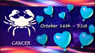 Cancer October 16th  31st BELIEFS amp EXTERNAL INFLUENCES be ASSERTIVE when they REACHOUT to YOU [upl. by Urquhart87]