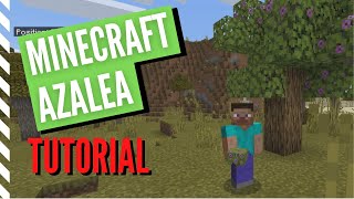 How to Get AZALEA in Minecraft And What Its Used For [upl. by Adriane390]