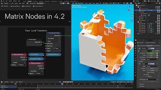 Blender 42 Matrix Nodes [upl. by Dorian33]