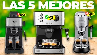 LAS MEJORES CAFETERAS ESPRESSO CALIDADPRECIO 2024 [upl. by Rexferd]