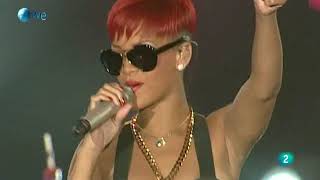 Rihanna  Rock in Rio Madrid 2010 [upl. by Eillen866]