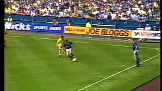 Everton 2 Leeds 3  25 August 1990 [upl. by Nomaid]