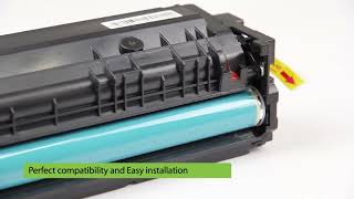 How to install CF500 CF510 toner cartridges [upl. by Colby283]